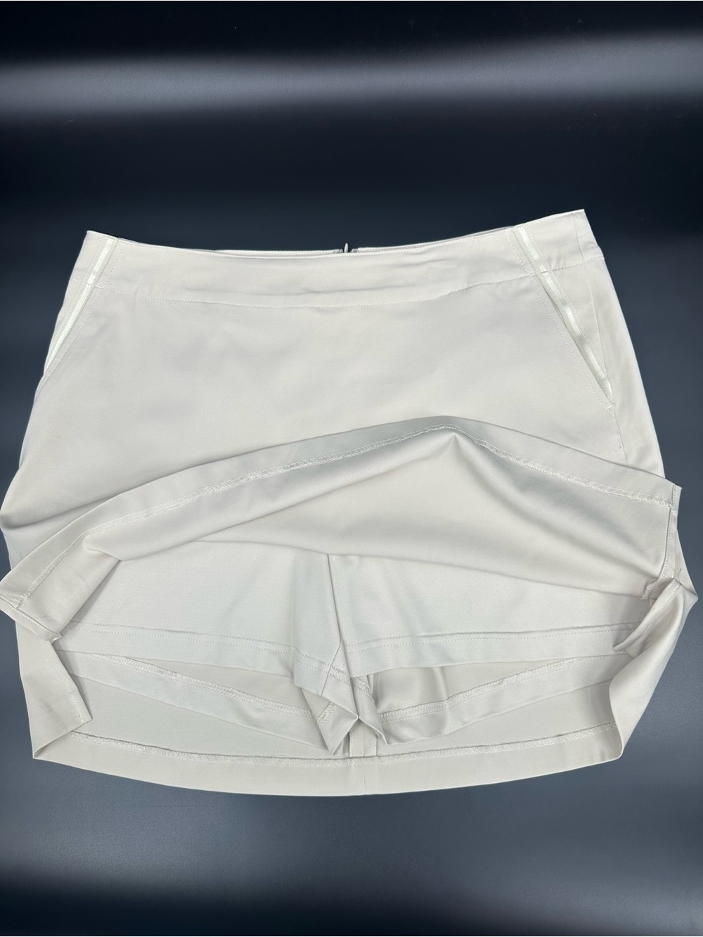 Lady Hagen White Golf Tennis Skort Built In Shorts Size 12 Stretch Athletic 1256 - Picture 7 of 9